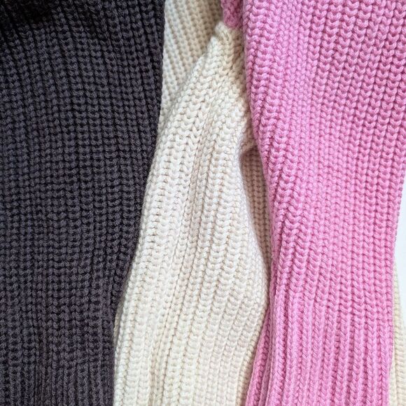 Rare Aritzia Wilfred 100% merino wool Guell Oversized turtleneck sweater💜🖤 🤍 - Picture 13 of 13